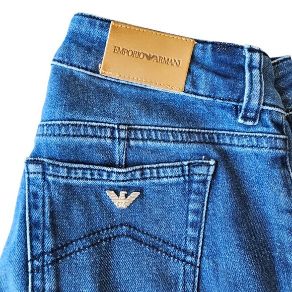 Emporio Armani Light Wash Blue Skinny Jean Sz 26 - Picture 2 of 8